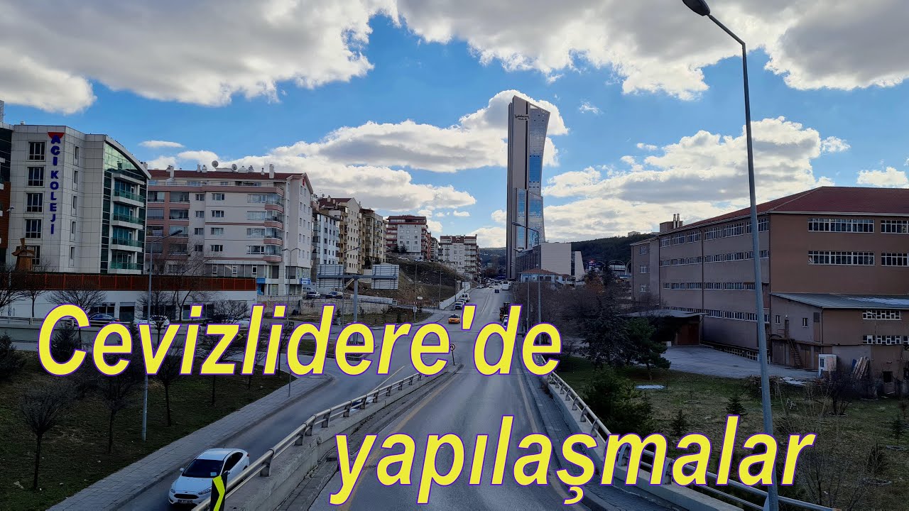 Cevizlidere'de yapılaşmalar (02.03.2021)
