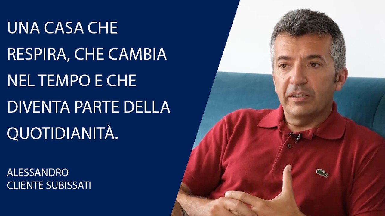 Vivere in una casa Subissati ||  Villa prefabbricata in legno lamellare || Senigallia (AN)