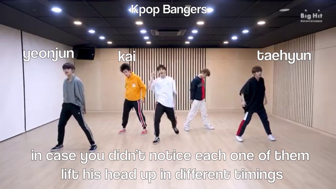 THINGS YOU DIDN’T NOTICE IN TXT ‘CROWN’ DANCE PRACTICE