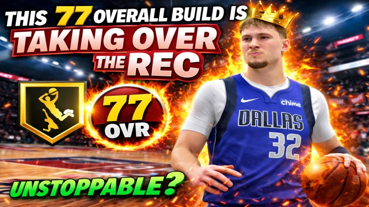 This 77 OVERALL COOPER FLAG Build is TAKING OVER THE REC on NBA 2K26!