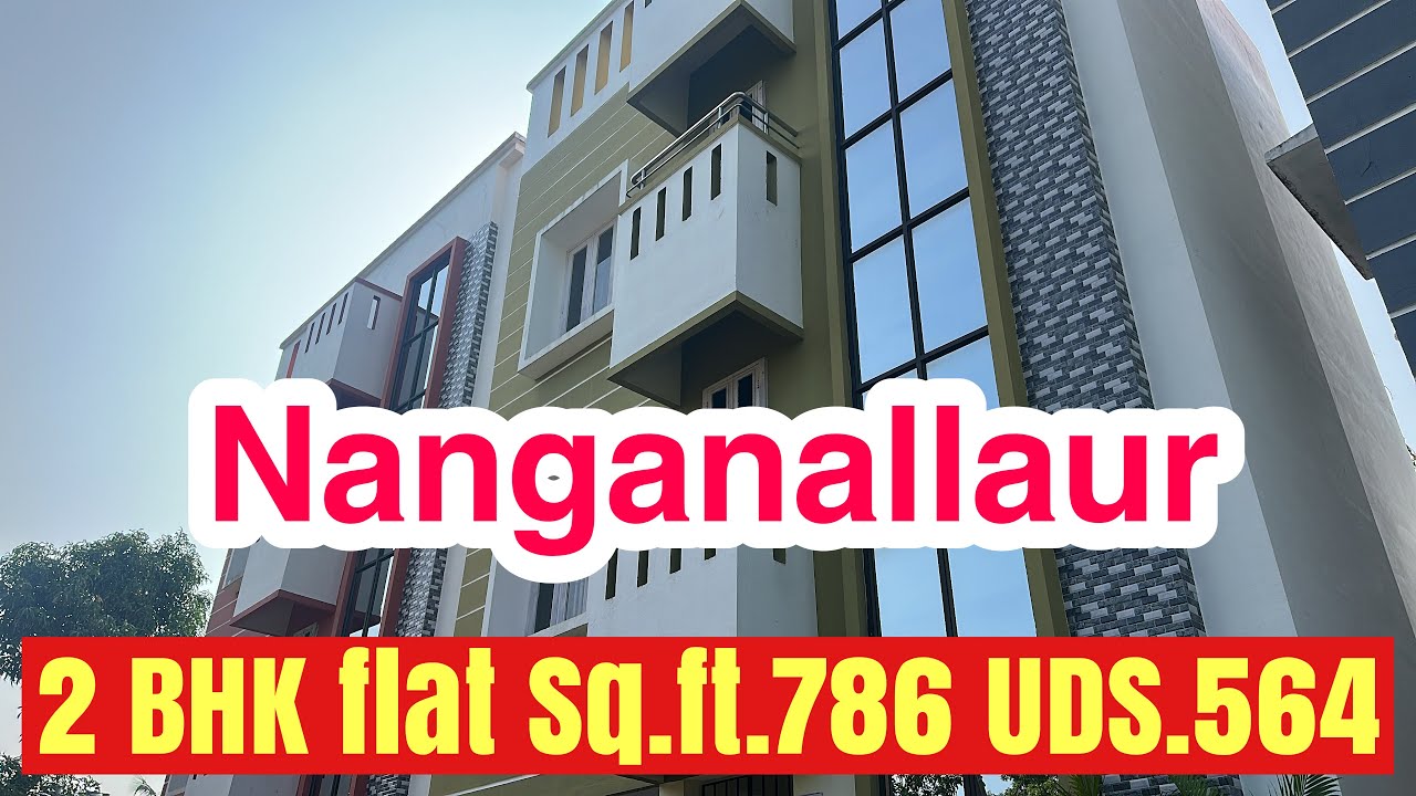 2 BHK flat Sq.ft.786 UDS.564 20Year Old for sale ￼Car parking ground floor 75 Lakhs Nanganallaur ￼