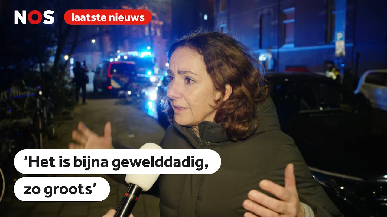 Burgemeester Halsema ziet Vondelkerk in brand staan: 'Dit is echt verschrikkelijk en eng'
