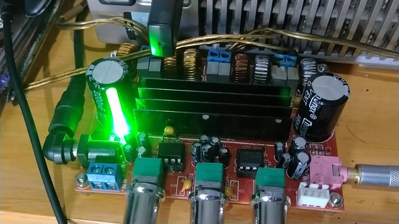TPA3116 dengan input opamp LM833