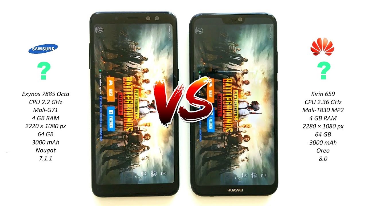 Huawei P20 lite vs Samsung Galaxy A8 2018 - Speed Test!