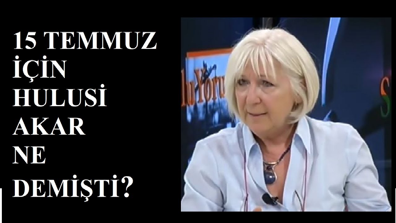 15 TEMMUZ i&ccedil;in Hulusi Akar ne demişti? | Banu AVAR