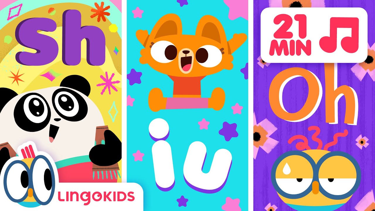 LISTEN UP! 🔊 ABC | Alphabet and Letters Sounds for Kids 🎵 | Lingokids