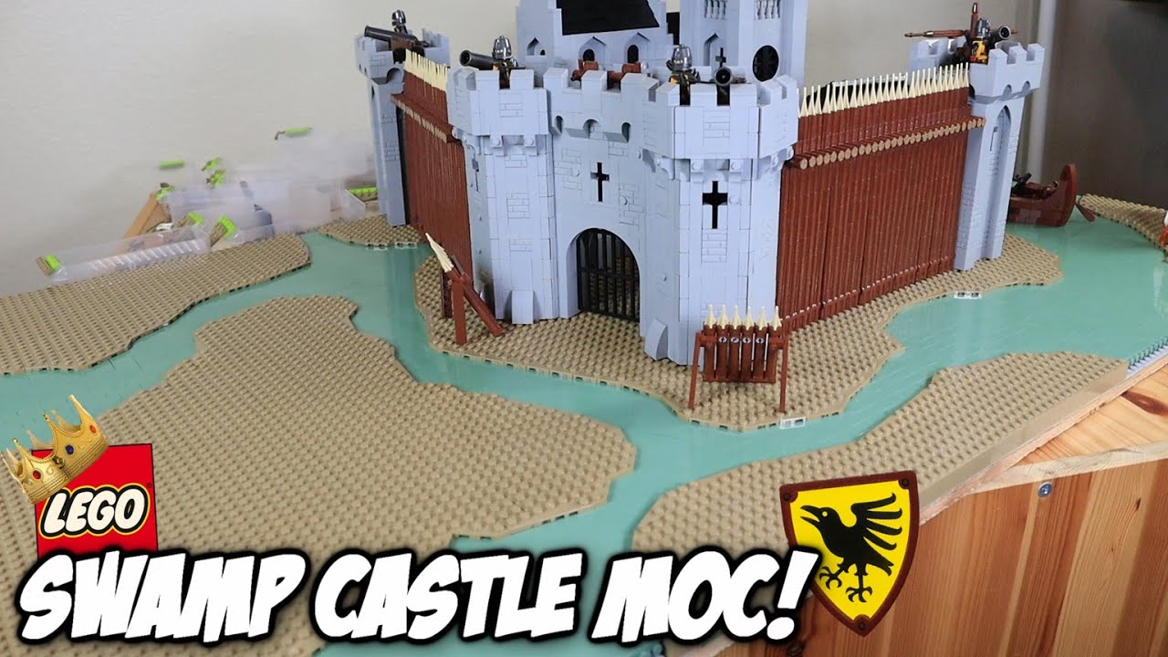 Building a LEGO Swamp Castle MOC - Build Update #1
