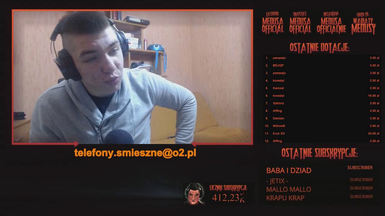 MEDUSA DZWONI PO BERETY (JANINA) [padniesz ze śmiechu]