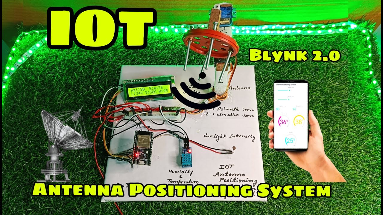 IOT Antenna Positioning System Gets a POWERFUL Upgrade with Blynk 2.0