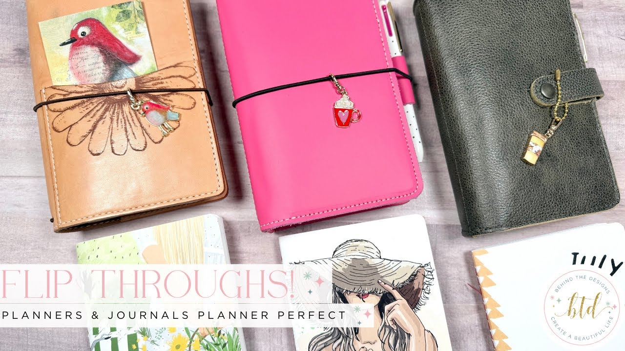 Journal and Planner Flip Throughs Planner Perfect Travelers Notebooks
