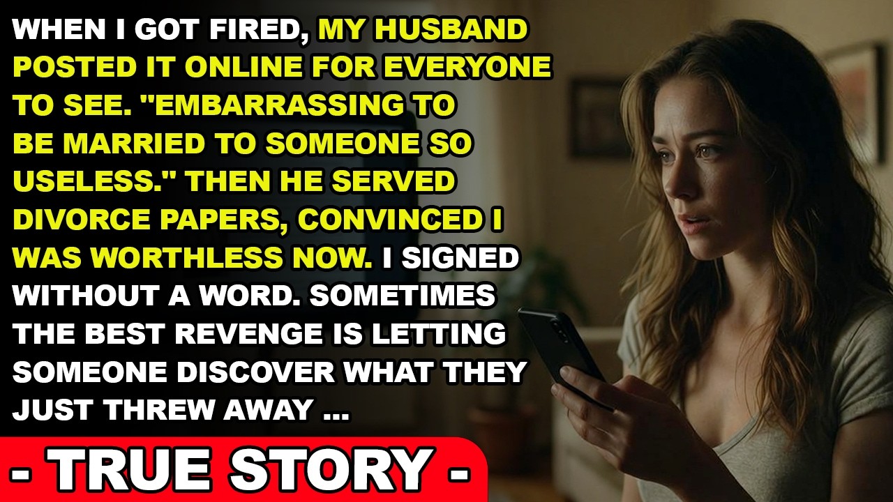 I Got Fired And My Husband Mocked Me Online—But My Next Move Shocked Him