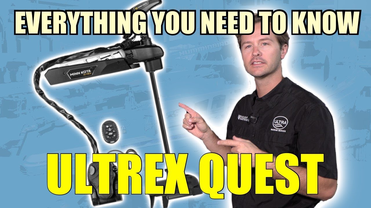The NEW Minn Kota Ultrex QUEST Trolling Motor Complete Breakdown