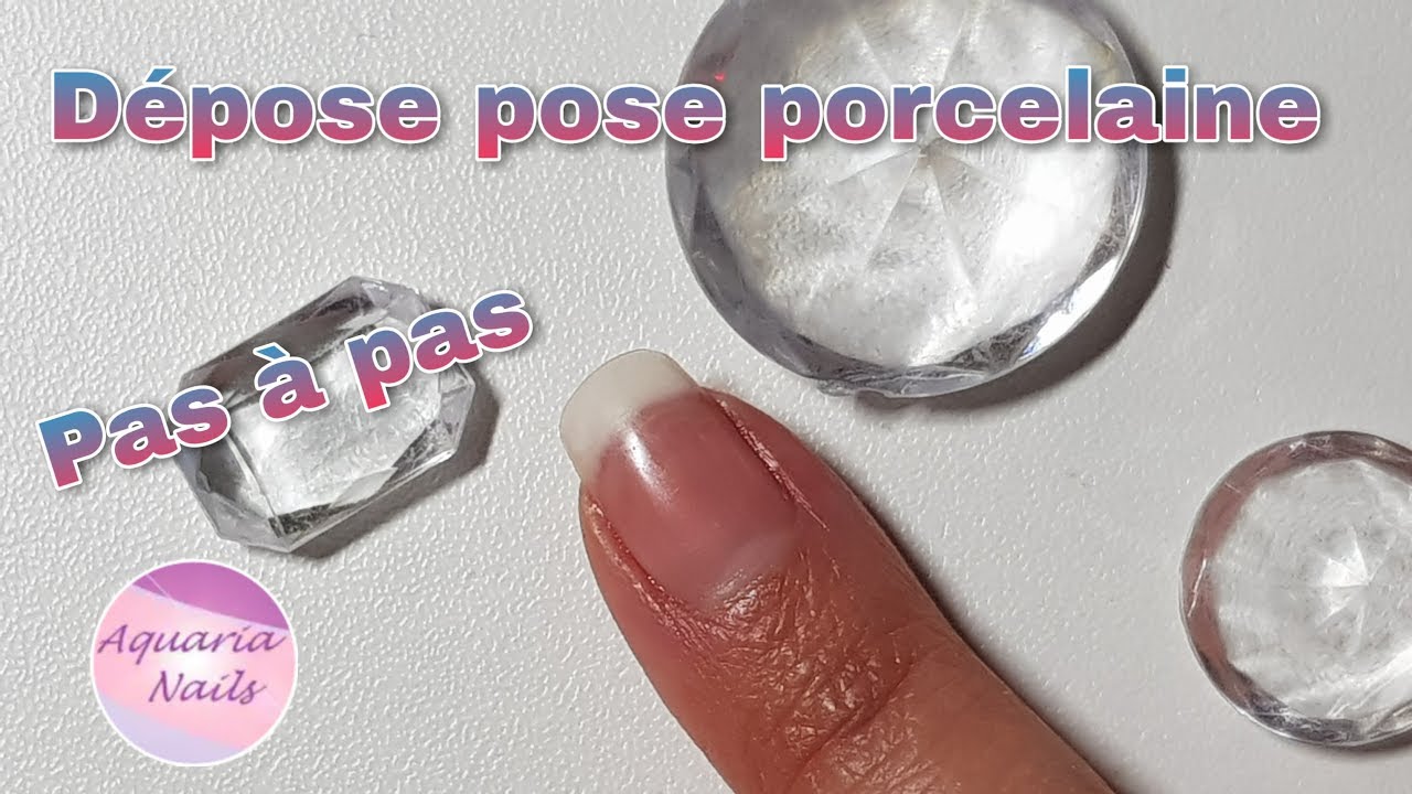 Comment déposer la pose porcelaine | pas à pas