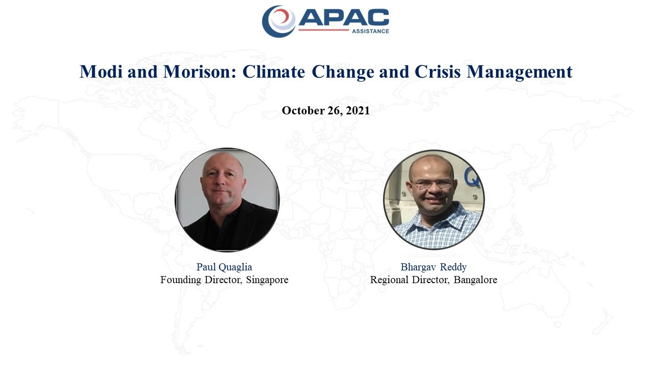 Modi and Morison: Climate Change and Crisis Management