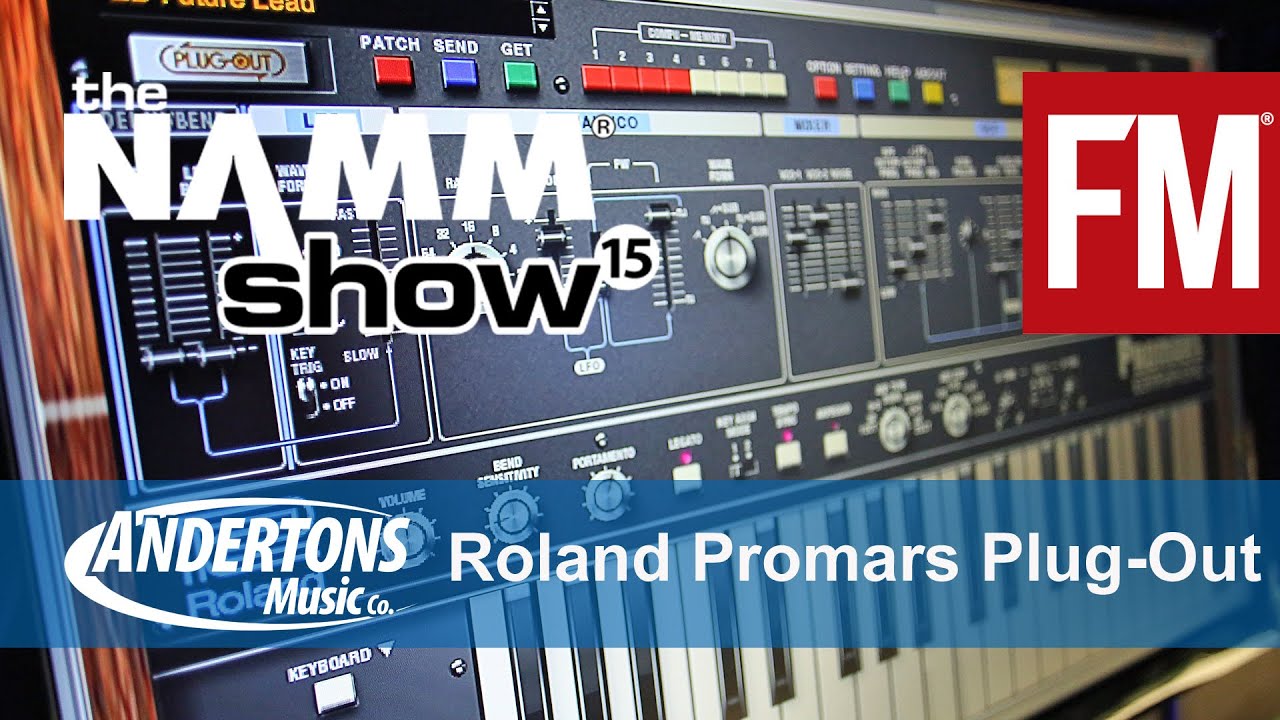 NAMM 2015 - Roland Promars Plug-Out synth for System-1