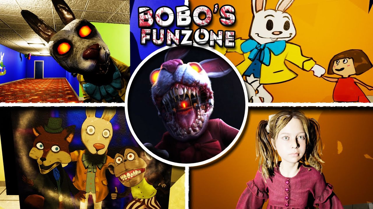 Bobos FunZone / Full Game Walkthrough & Ending (4K Showcase) - Mascot  Horror