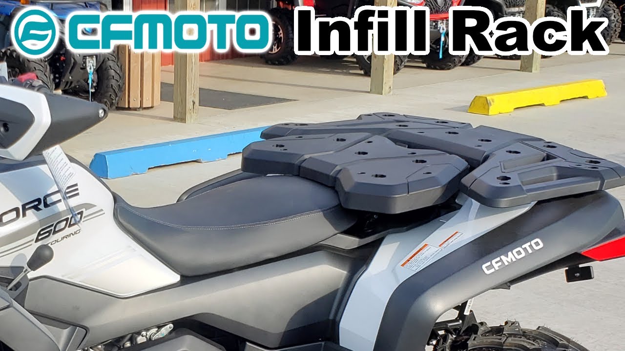CFMoto ATV Passenger Infill Rack | 9DSV-803100-6000 | CForce 600 Touring | 800 XC
