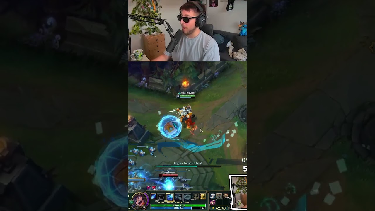 Nunu with new League WASD movement 💀