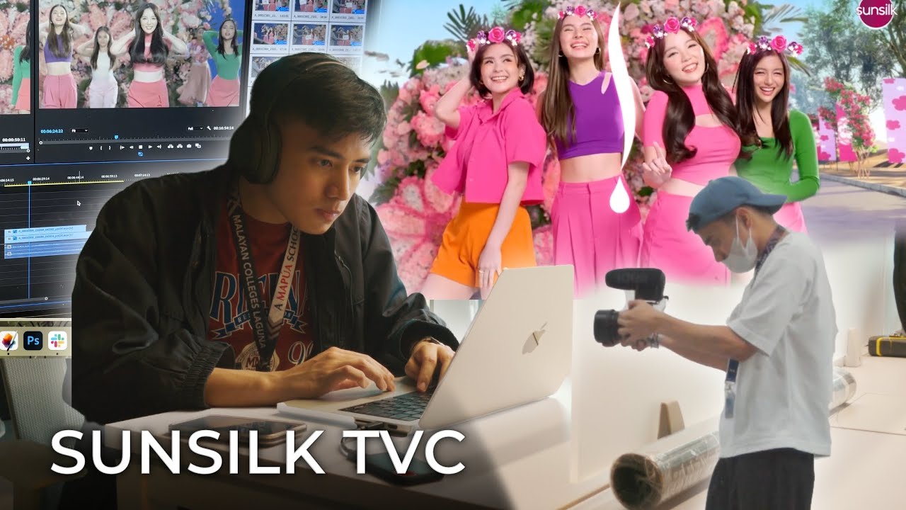 Multimedia Arts INTERNSHIP (They let me EDIT a TV COMMERCIAL) | Anjhon Sorza