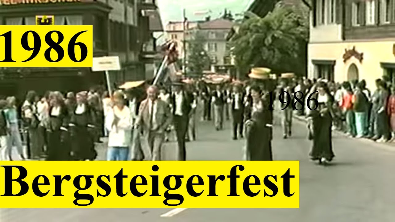 Bergsteigerfest 1986 Meiringen Haslital