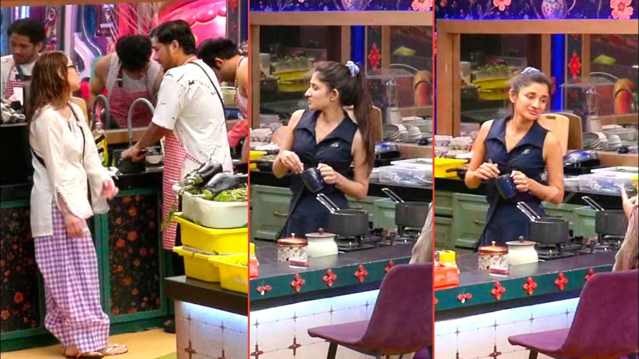 Bigg Boss 20 Live Feed ; Kanika Ko Ayaa Ghusa Scout Aor Uditi Sing Ko Ek Sath Flirt Kar Ta Dekh Kar 