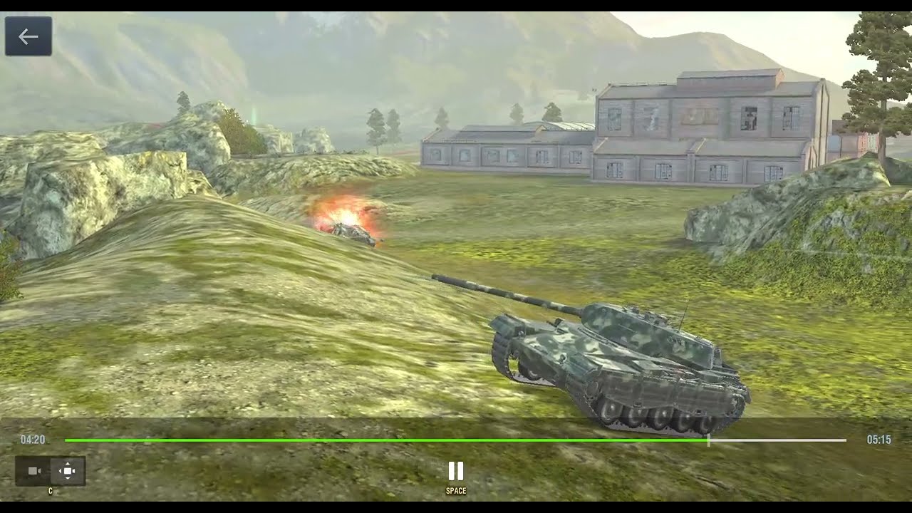 (WOT Blitz) SU-100 in Big Boss is a Savage