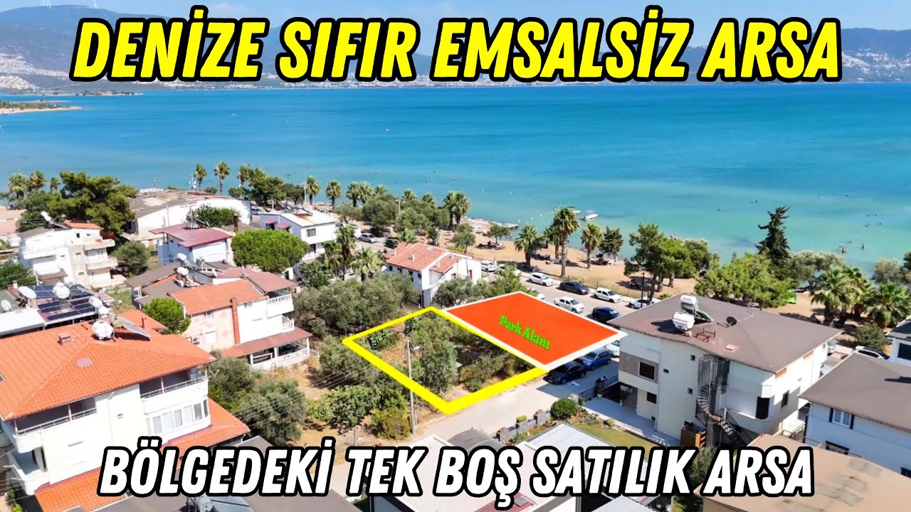 Didimde Emsali Olmayan B&ouml;lgedeki Denize Sıfır Tek Satılık Arsa / No:355