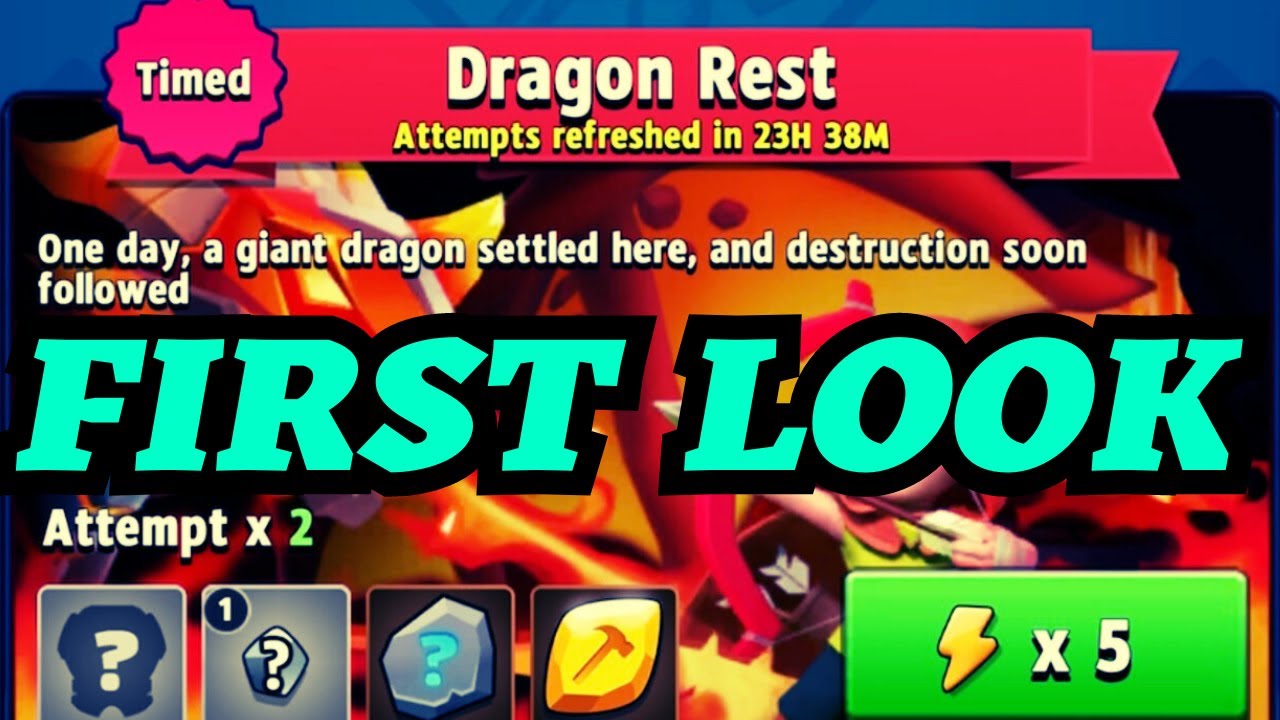 ARCHERO: DRAGON REST! FIRST LOOK! FREE WEAPON MODSTONE