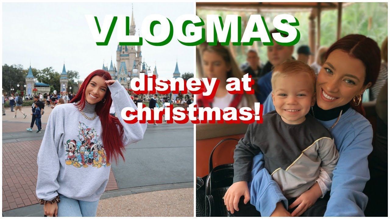 VLOGMAS: disney at Christmas time! | Keaton Milburn