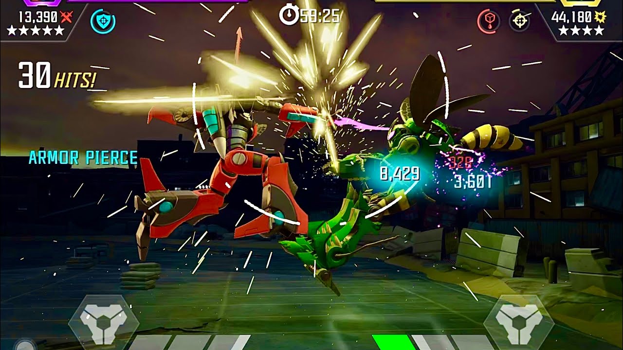 Windblade vs Waspinator AM D86 — Transformers: Forged to Fight