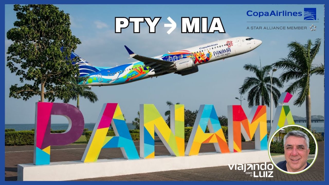 CIDADE DO PANAM&Aacute; X MIAMI COM A COPA AIRLINES