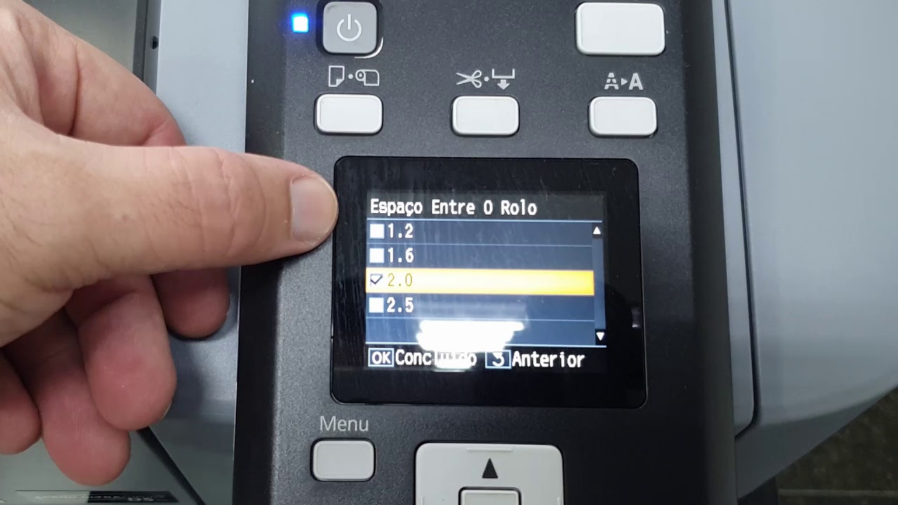 Usando Papel Fino na Epson F6370