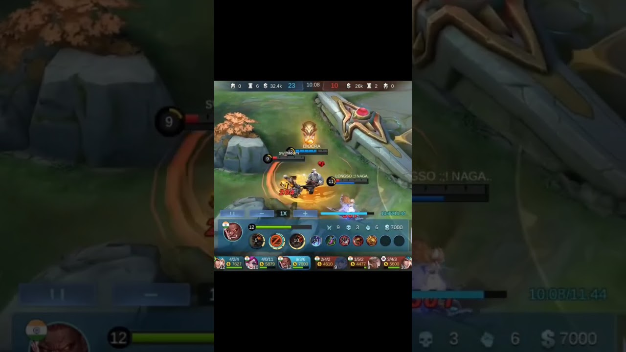 Balmond Savage Early game Pro build 🔥                           Mobile Legends Bang Bang