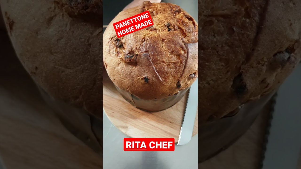 ⭐ITALIAN PANETTONE HOMEMADE by RITA CHEF🎄PANETTONE FATTO IN CASA⭐ #Shorts