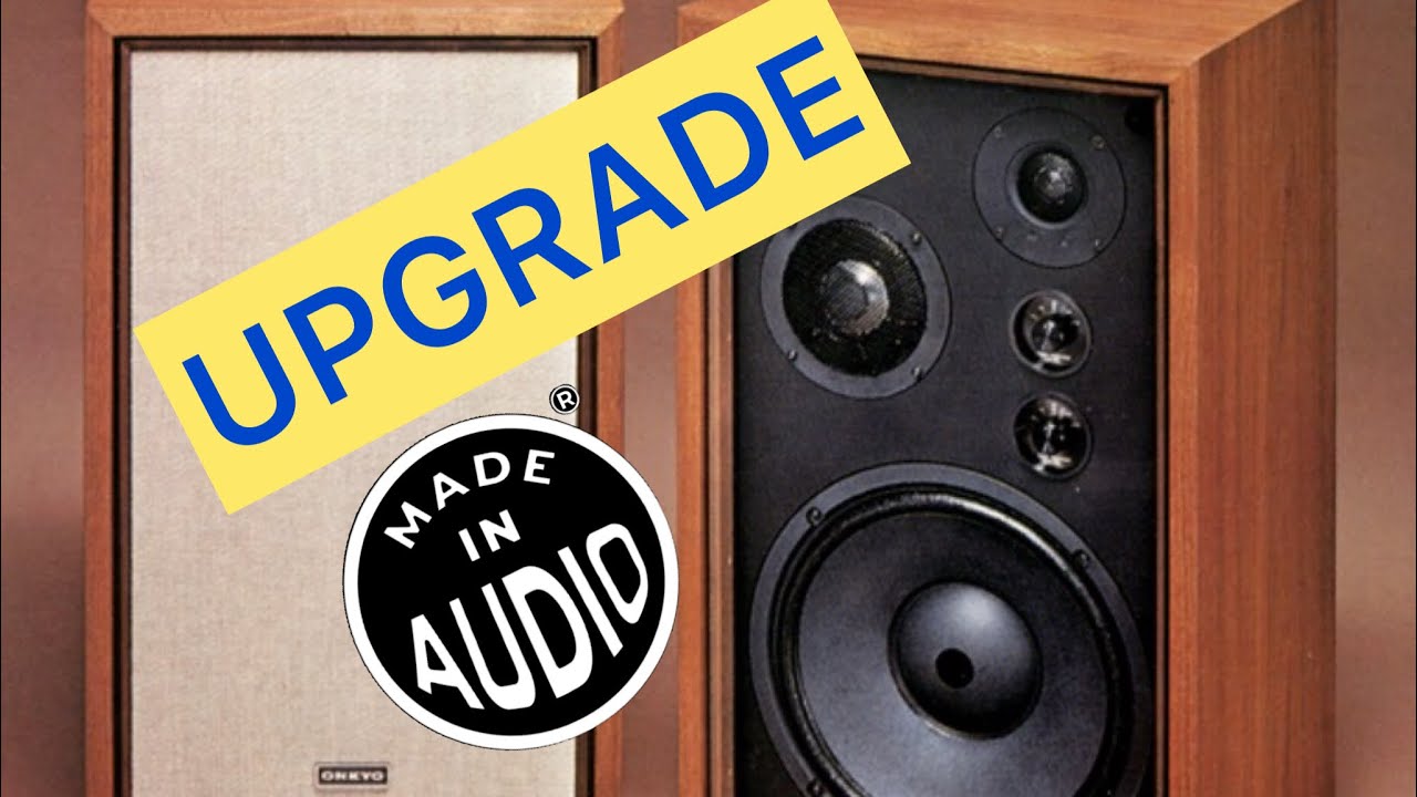 1# Винтажные Onkyo E-63Amk2 II Динамики Кроссоверы II Upgrade II Сравнительный тест II InAudio