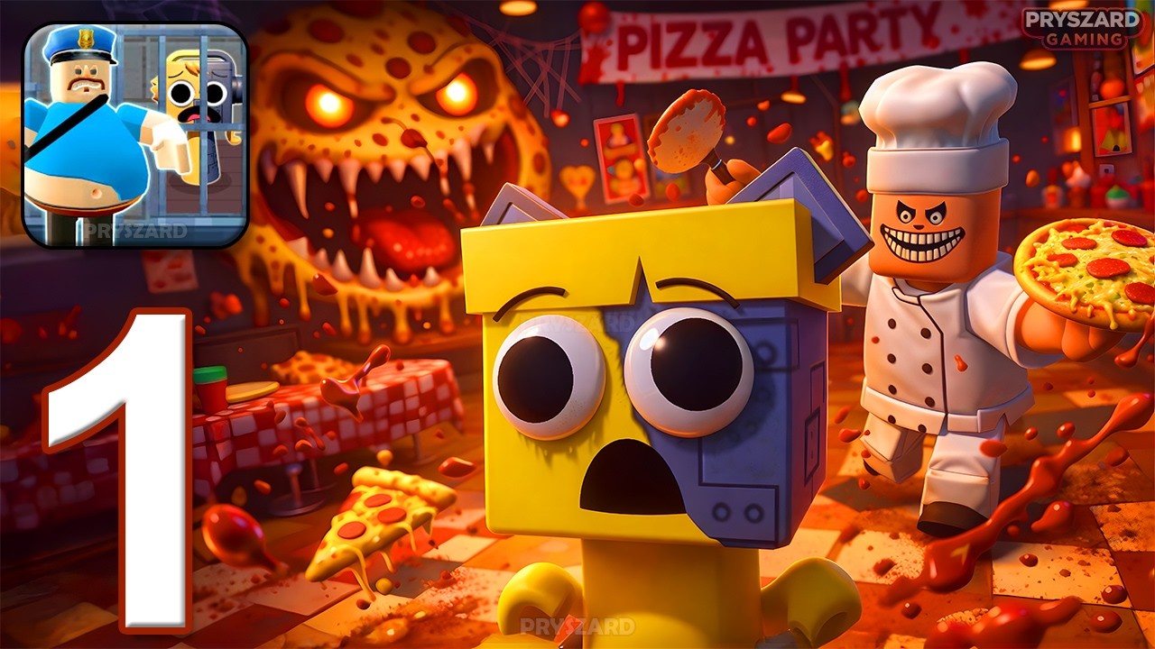 Parkour Escape: Obby Master - Gameplay Walkthrough Part 1 - Pizza Escape Parkour (iOS, Android)