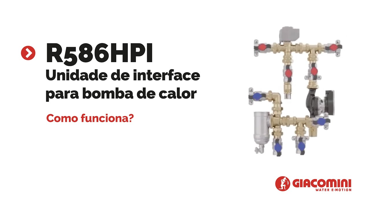 R586HPI | Unidade de interface para bomba de calor monobloco ▶️ Como funciona 🇵🇹