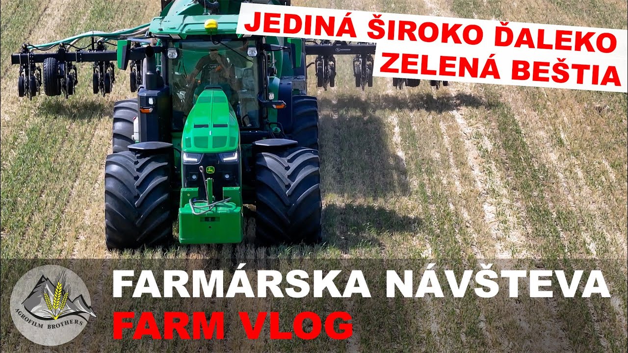 ZELENÁ BEŠTIA JD 8R410 [ Jediná ŠIROKO ĎALEKO = Aplikujeme technológiou STRIP TILL ] FN#85