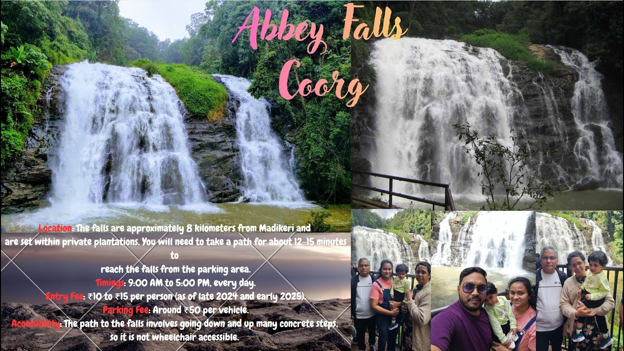 Explore Abbey Falls, Coorg’s hidden paradise 🌿Epic trek & cinematic views! 🎥 #TravelVlog #India #4k