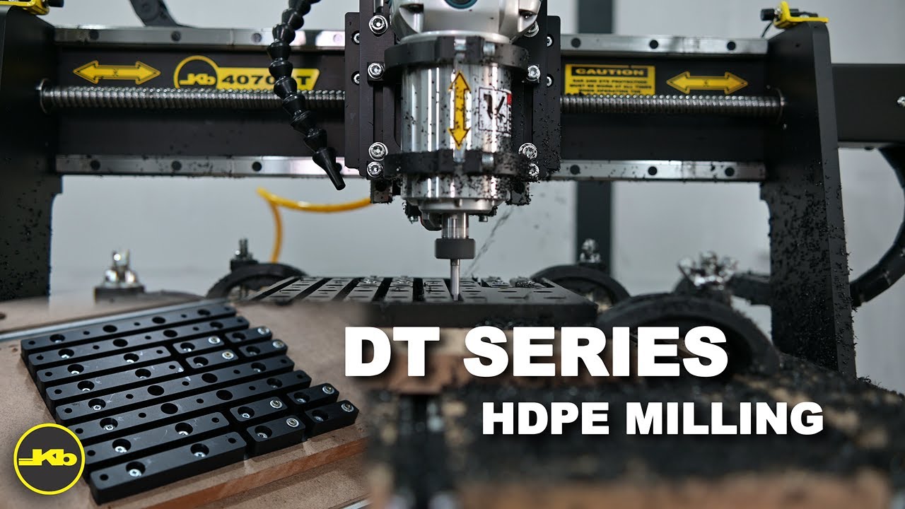 Desktop CNC Series HDPE Plastic Milling Applications | Kelbrand CAM CNC