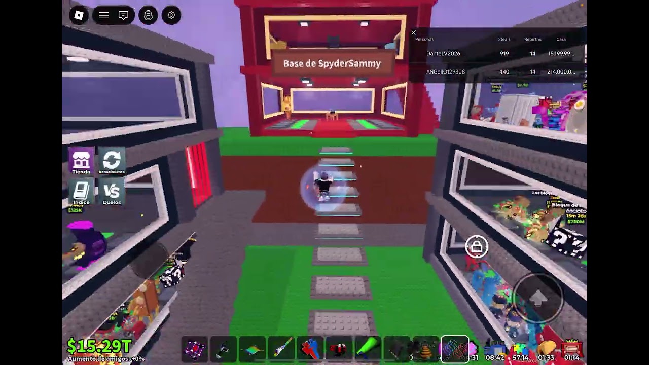 Crazy admin abuse #lucky  #stealabrainrot 