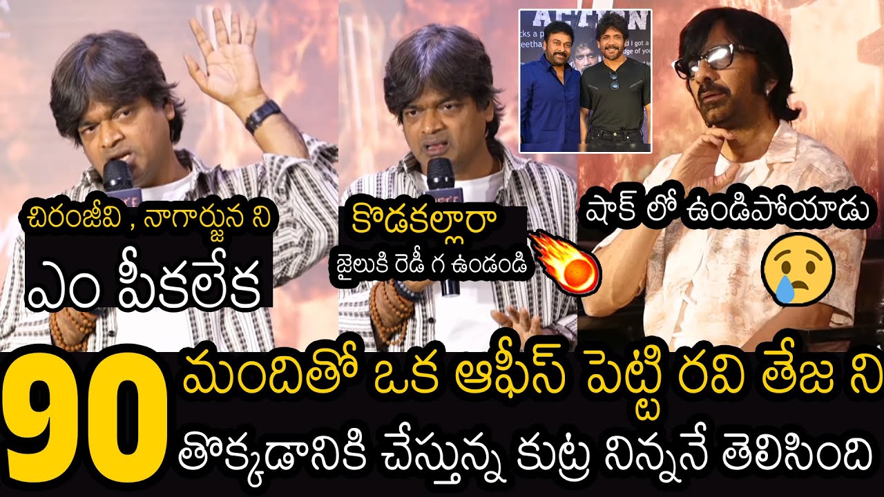 Harish Shankar Seriously Revealed Shocking Facts About Ravi Teja Haters At Eagle Success Meet
