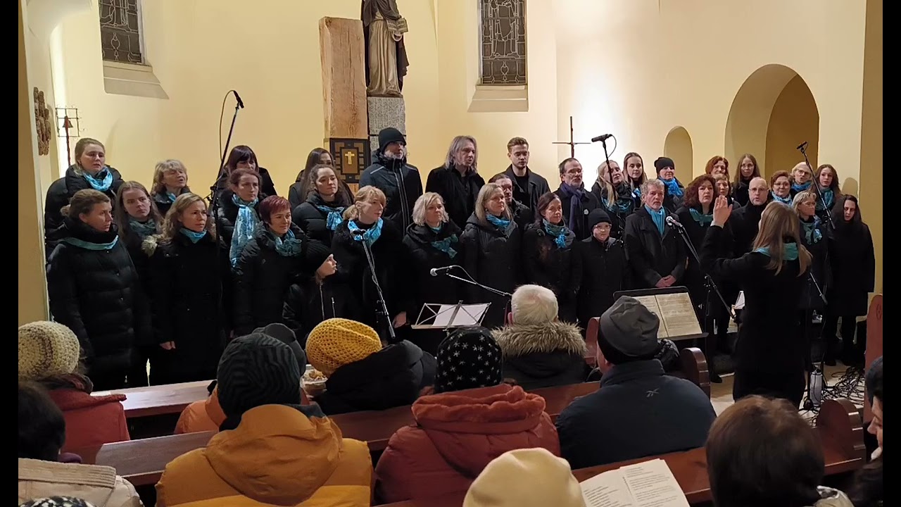 Gospel Generation,   8.12.2024,    kostel sv. Bonifáce v Liberci v Hanychově,   zoom jen na sbor