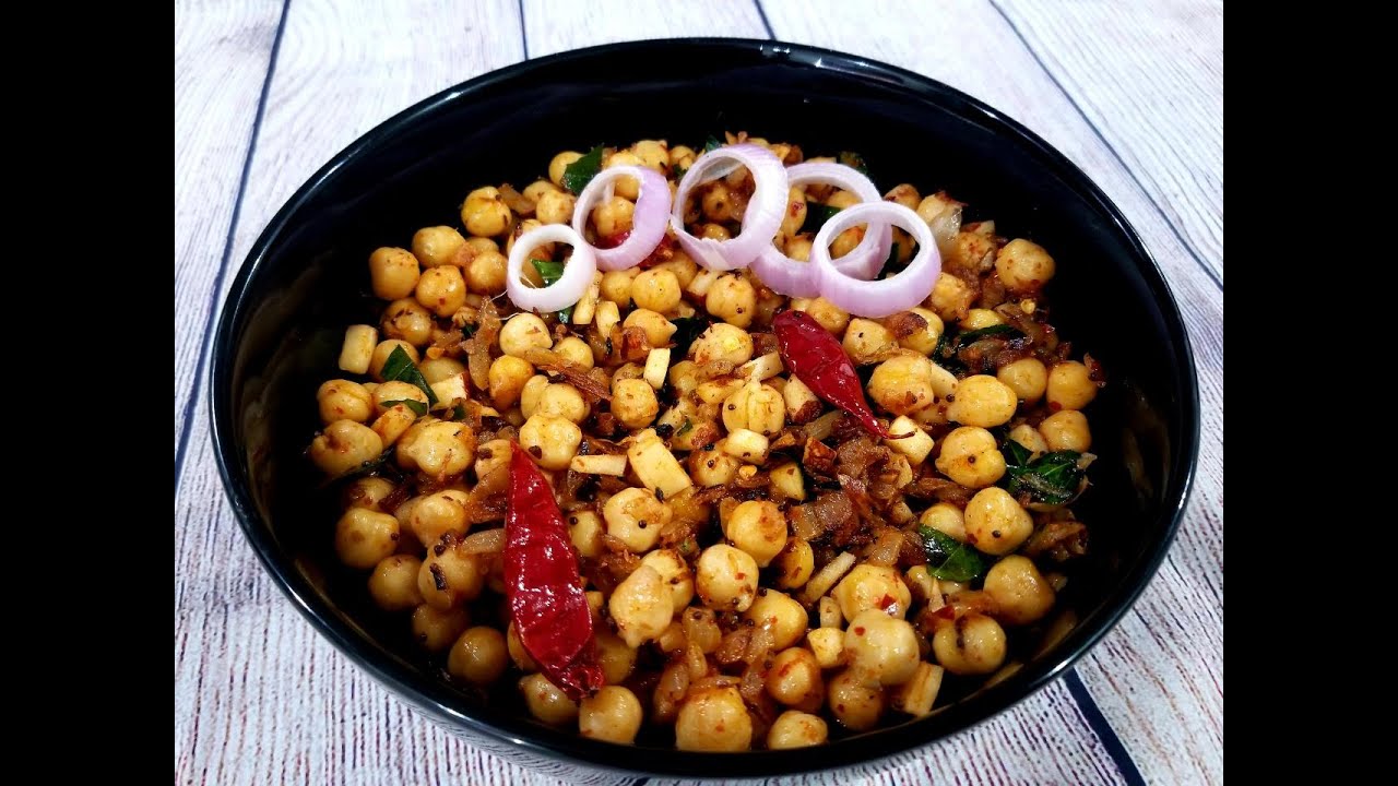 පාටි වලට හරියන කඩල තෙම්පරාදුව - Spicy Garbanzo (with English subtitles)
