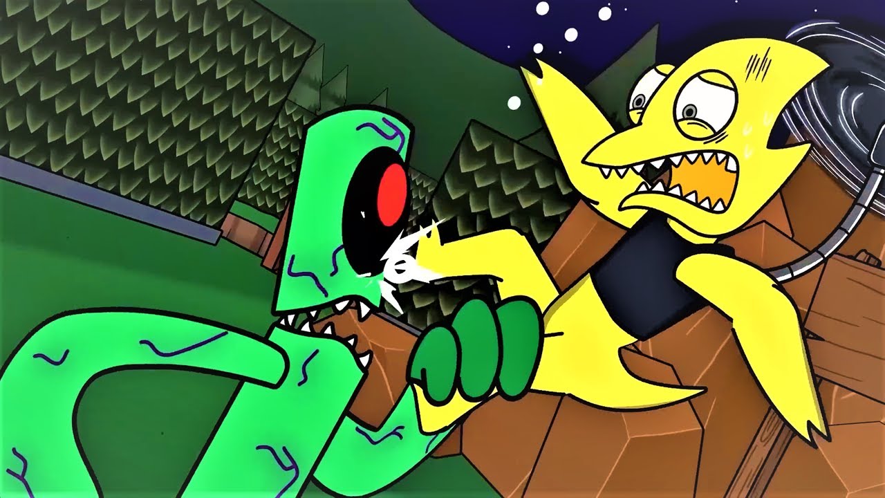 Rainbow Friends Become Zombies! Cartoon Story Animation by SM Toons