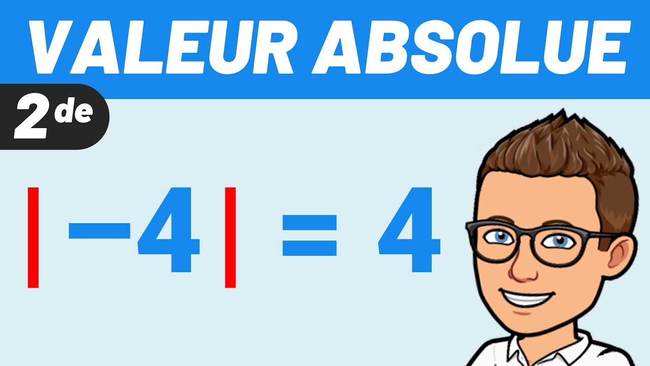 VALEUR ABSOLUE ✅ Cours + Exemples simples 💪 Math | Seconde