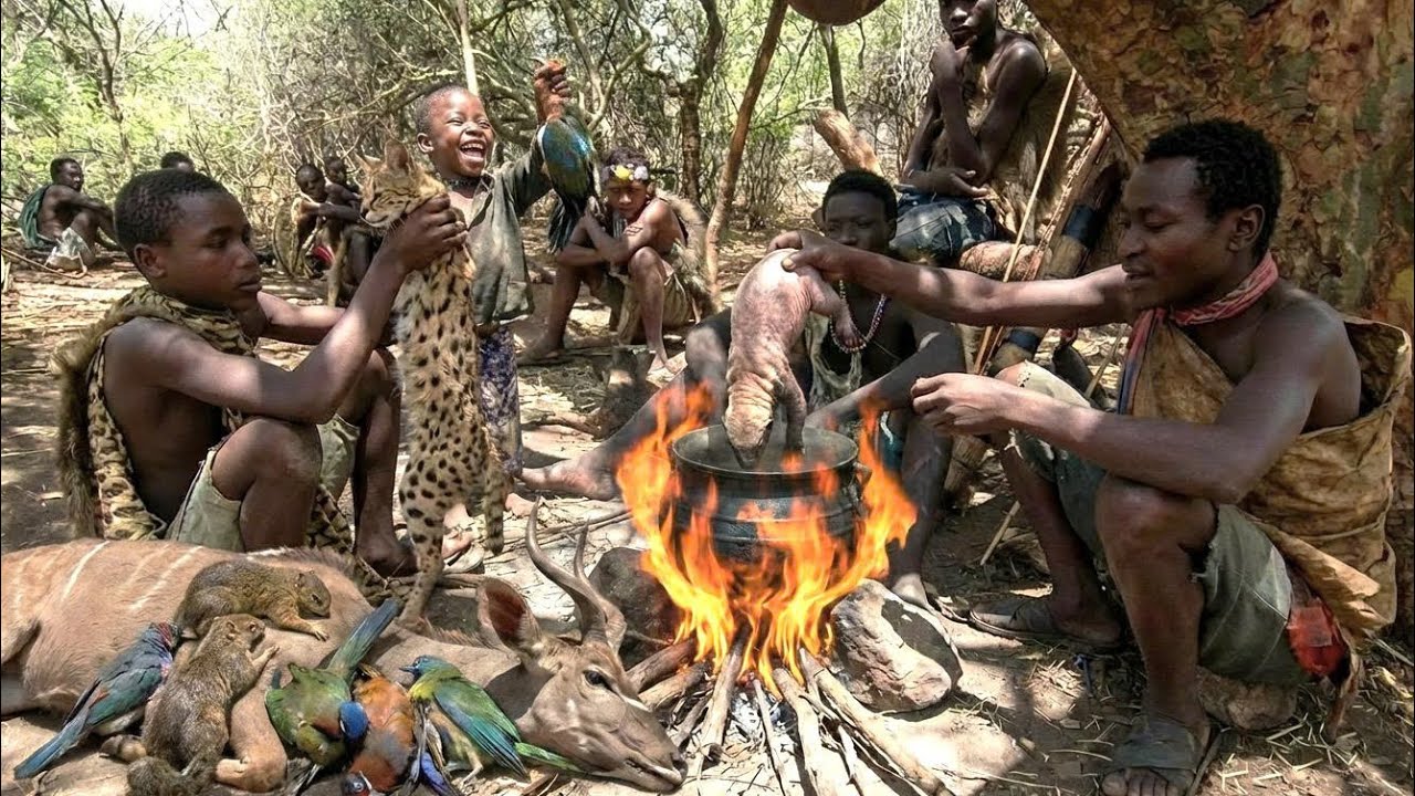 Hunting for Survival with the Hadzabe Tribe &mdash; Ancient Instincts Still Alive