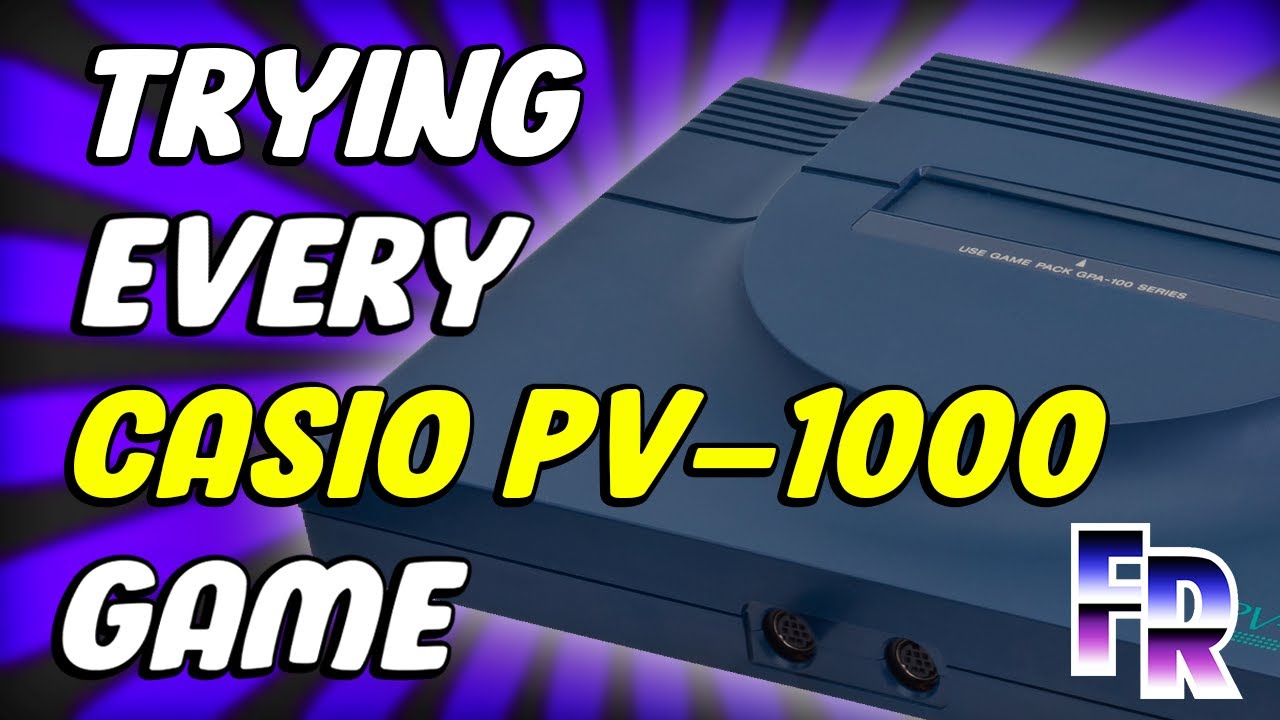 Библиотека Casio PV-1000 (1983) | Пробуем все 13 игр