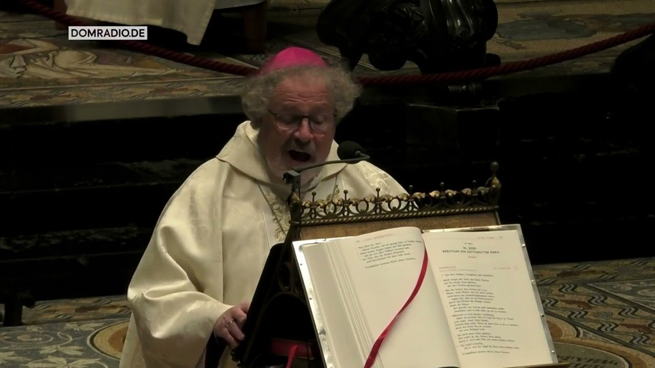 Weihbischof Steinhäuser im Pontifikalamt zum Hochfest des heiligen Josef