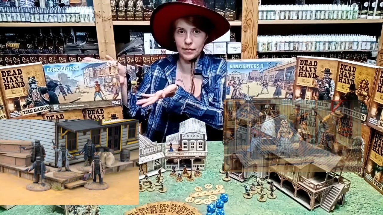 Обзор серии наборов Dead Man's Hand (28мм) от компании Great Escape Games